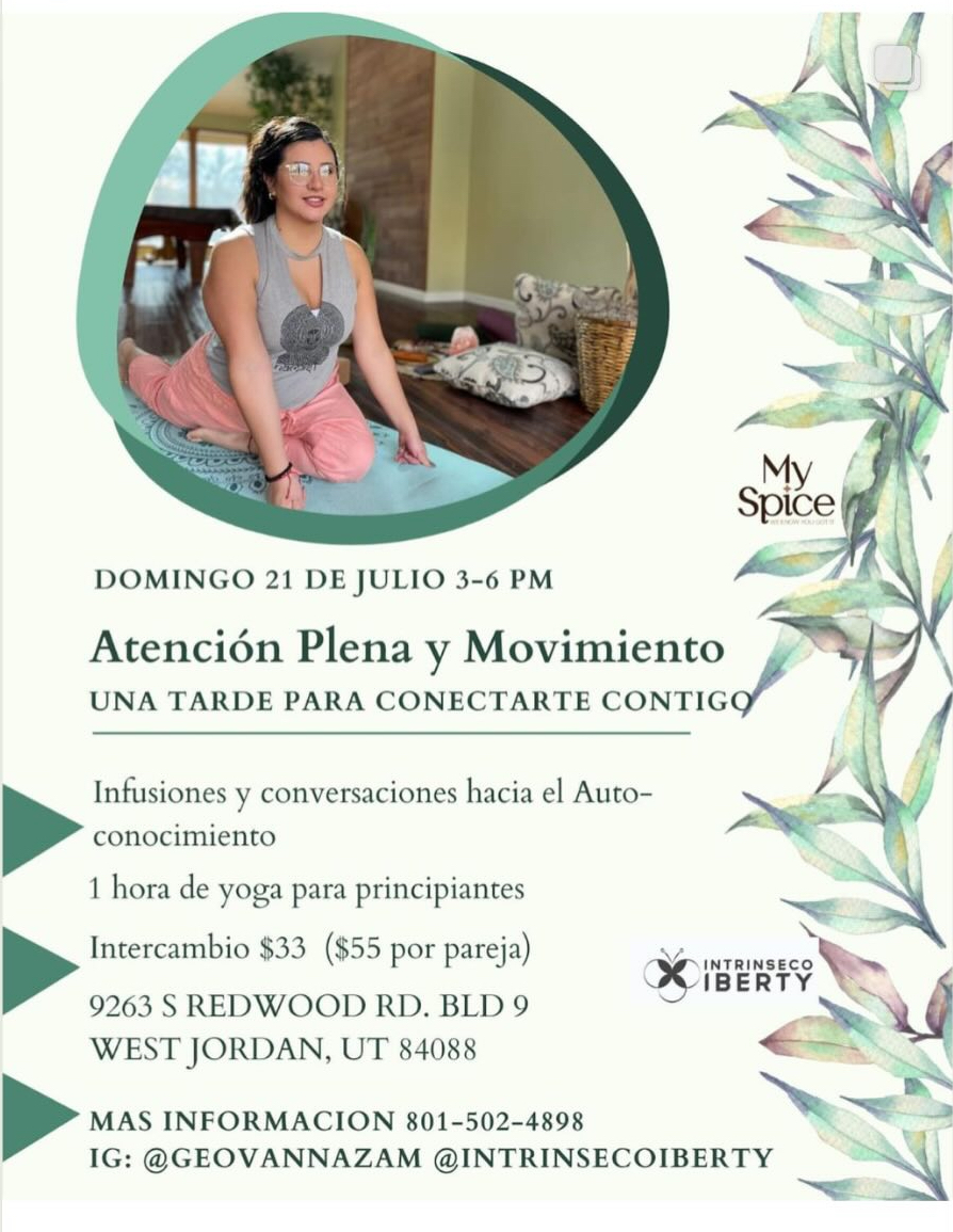 Atención Plena y Movimiento event flyer