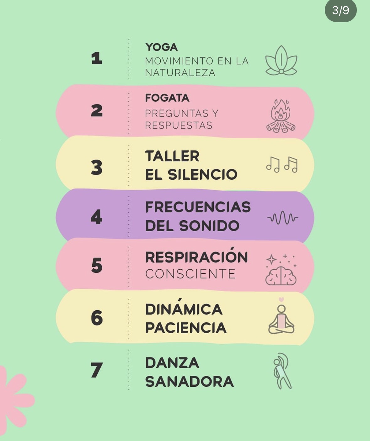 Seven pillars of the conscious retreat